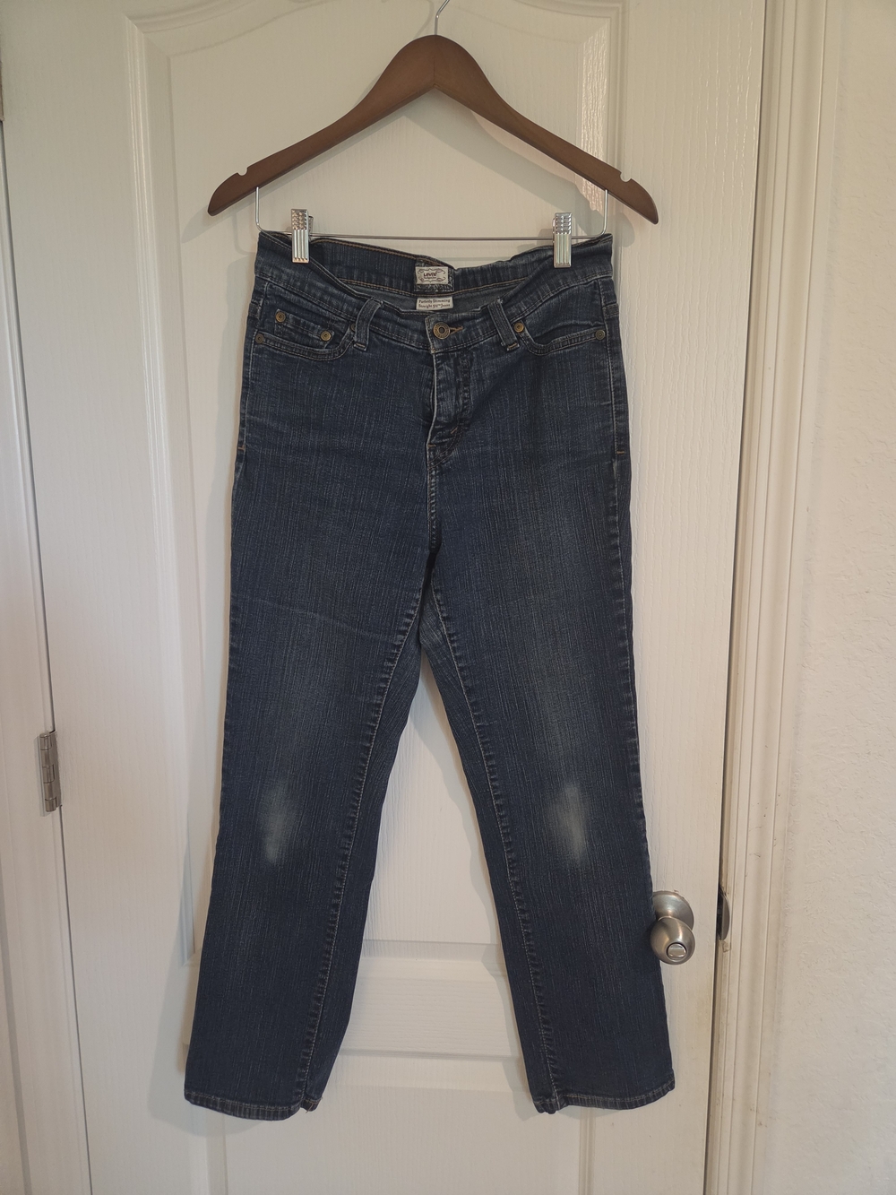 Levi’s 512 Straight Leg Denim Jeans | Size 10 Petite Medium Wash
